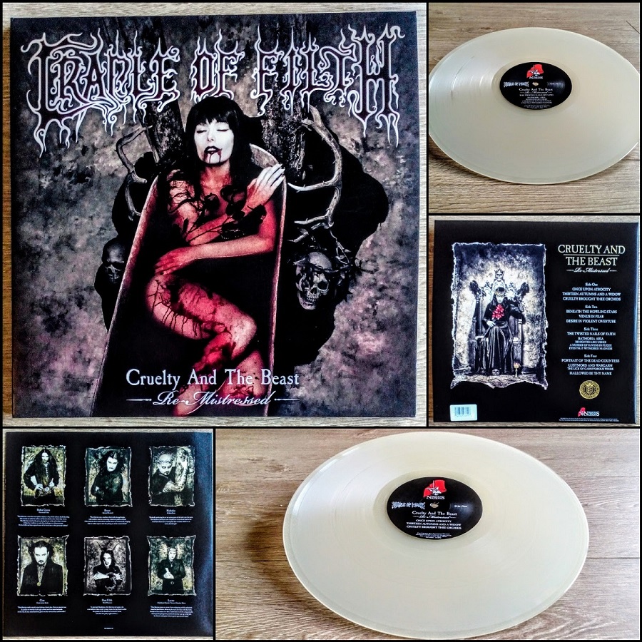 Cradle of Filth - Cruelty and the Beast (Ltd Ed. Re-mistressed Bone Coloured 2LP)